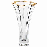 Ваза 32см Neptune Mat Gold Max Crystal