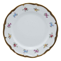 Набор тарелок 19см 6шт Мейсенский цветок Queen's Crown