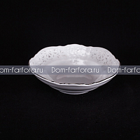 Салатница 13см Платиновый узор Bernadotte