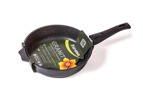 Сковорода 30см Гранит black 