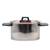 Кастрюля 4,6л 22см с крышкой Pauline Fissman