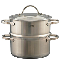 Пароварка двухярусная 3л Victory Gipfel 