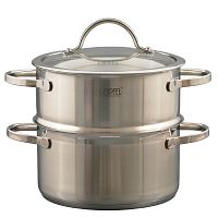 Пароварка двухярусная 3л Victory Gipfel 