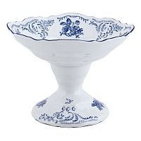 Конфетница 19см н/н Синие розы Bernadotte