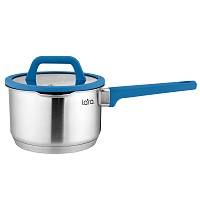 Сотейник с крышкой 16*11см 2л Lara Сапфир