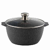 Кастрюля 4л 24см Premium grey Мечта