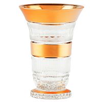 Ваза 20,5см хрусталь с золотом Moser Crystal HeArt