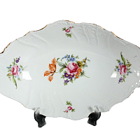 Блюдо для хлеба 34см Лопух (2шт кор) Bernadotte