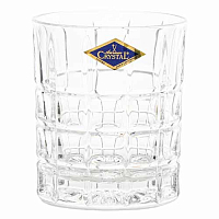 Набор стаканов 320мл 6шт Diplomat Aurum Crystal