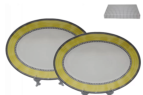 Набор овальных блюд 36см 2шт Provence в под.уп.