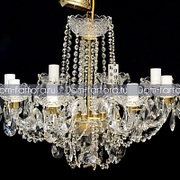 Люстра 8 рожковая белые плафоны 4004 669 SWW