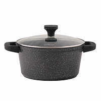 Кастрюля 24см 4,4л с/кр Hoffmann