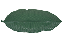 Блюдо-лист 47*19см зелёный Мадагаскар (в под уп) Easy Life