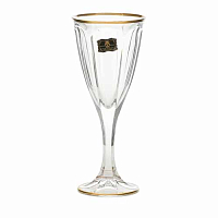 Набор фужеров 245мл 6шт Windsor MatGolden Rim AS Crystal