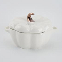 Форма для запекания 700мл Pumpkin white Royal Classics