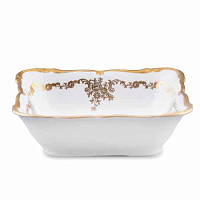 Салатник квадратный 21см 1шт Кастел Queen's Crown