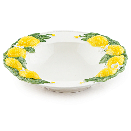 Блюдо 31см круглое Лимон Annaluma Блюдо 31см круглое Лимон Annaluma