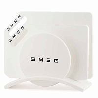 Smeg набор досок 3ки белый круг Smeg