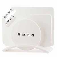 Smeg набор досок 3ки белый круг Smeg