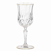 Набор фужеров 230мл 6шт Opera Golden Rim AS Crystal