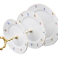 Горка 3 яруса 1шт Constance Мелкие цветы