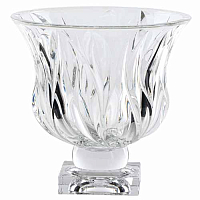 Фруктовница 24,5см на ножке Flame AS Crystal