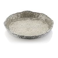 Поднос круглый 32см Diamante Sand IVV