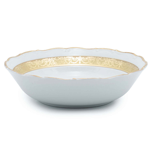 Набор салатников 19см 6шт Мария Луиза белая матовая