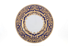 Блюдо круглое 32см Natalia Cobalt Gold