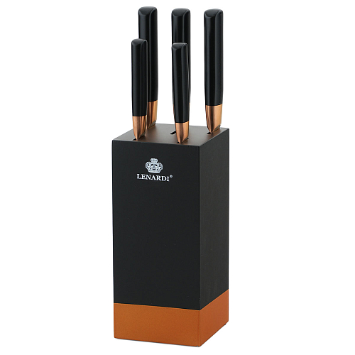 Набор ножей 6пр на подставке в под.уп Lenardi