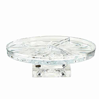 Менажница 25,5см на ножке Flame AS Crystal
