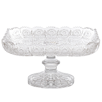 Рулетница 26см на ножке хрусталь Crystal HeArt