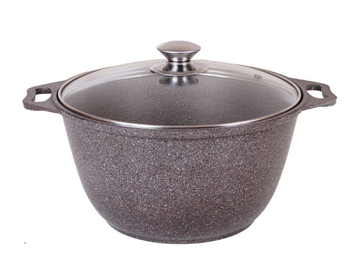 Кастрюля 2л со стекл. кр Кофейный мрамор Кукмара Кастрюля 2л со стекл. кр Кофейный мрамор Кукмара