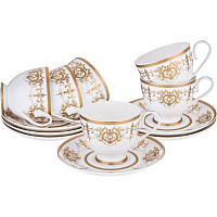 Набор чайных пар 6шт 200мл