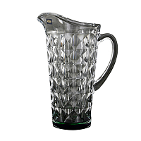 Графин 1,25л Diamond зеленый Crystalite Bohemia