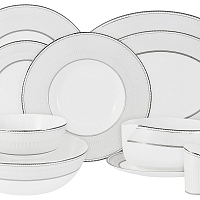 Сервиз столовый 6 пер 27пр Жемчуг Emily Anna Lafarg