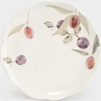 Тарелка закусочная 20 см керамика Сливы, Plum Orchard