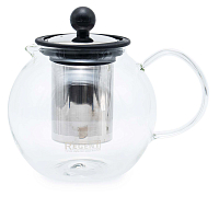 Чайник заварочный 1л с пресс-фильтром Linea Franco Regent Inox