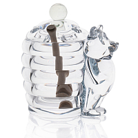 Медовница с крышкой 15см Crystalite Bohemia 