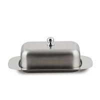 Масленка с крышкой из нерж.стали матовая Hoffmann