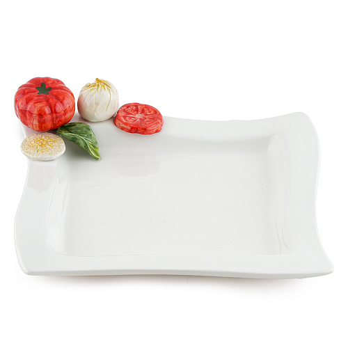 Блюдо 26*26см квадратное Mozzarella Annaluma