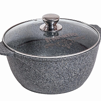 Кастрюля 3л 22см Premium grey Мечта