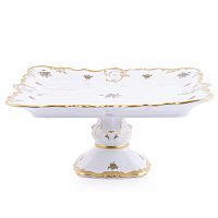 Поднос 32см квадратный н/н Золотая Роза Queen's Crown