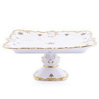 Поднос 32см квадратный н/н Золотая Роза Queen's Crown