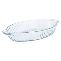 Форма 25см овальная из жаропрочного стекла BORCAM