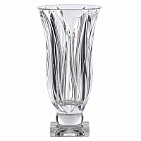 Ваза 35см на ножке Flame AS Crystal