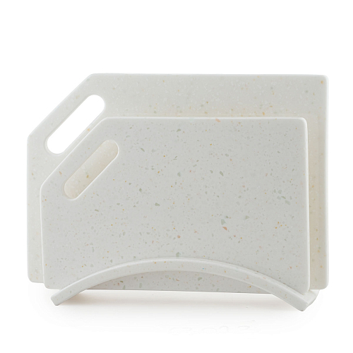 Набор досок на подставке 2шт Мрамор Mastony