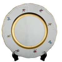 Набор тарелок 25см 6шт Мария Луиза Белая матовая Carlsbad