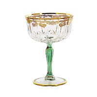 Набор креманок 6шт 170мл Timon s.r.l. Opera cup Green Gold