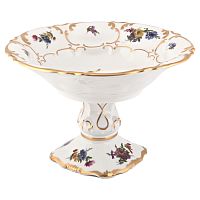 Конфетница 27см н/н Мейсенский букет Queen's Crown